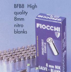 Pack of 50 8mm nitro blanks