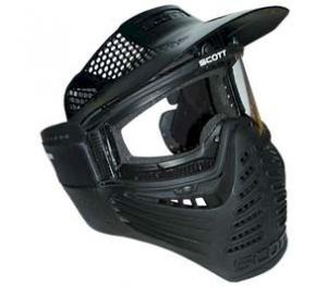 standard paintball face mask