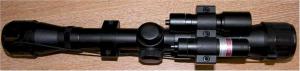 gamo vampir Lamp  laser and 4x32 scope