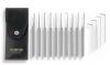 Fourteen piece lock pick set with metal handles